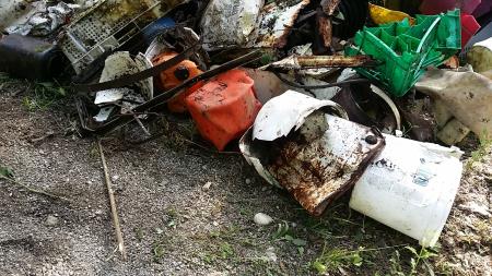 Sanacija črnega odlagališča – Banova jama 137